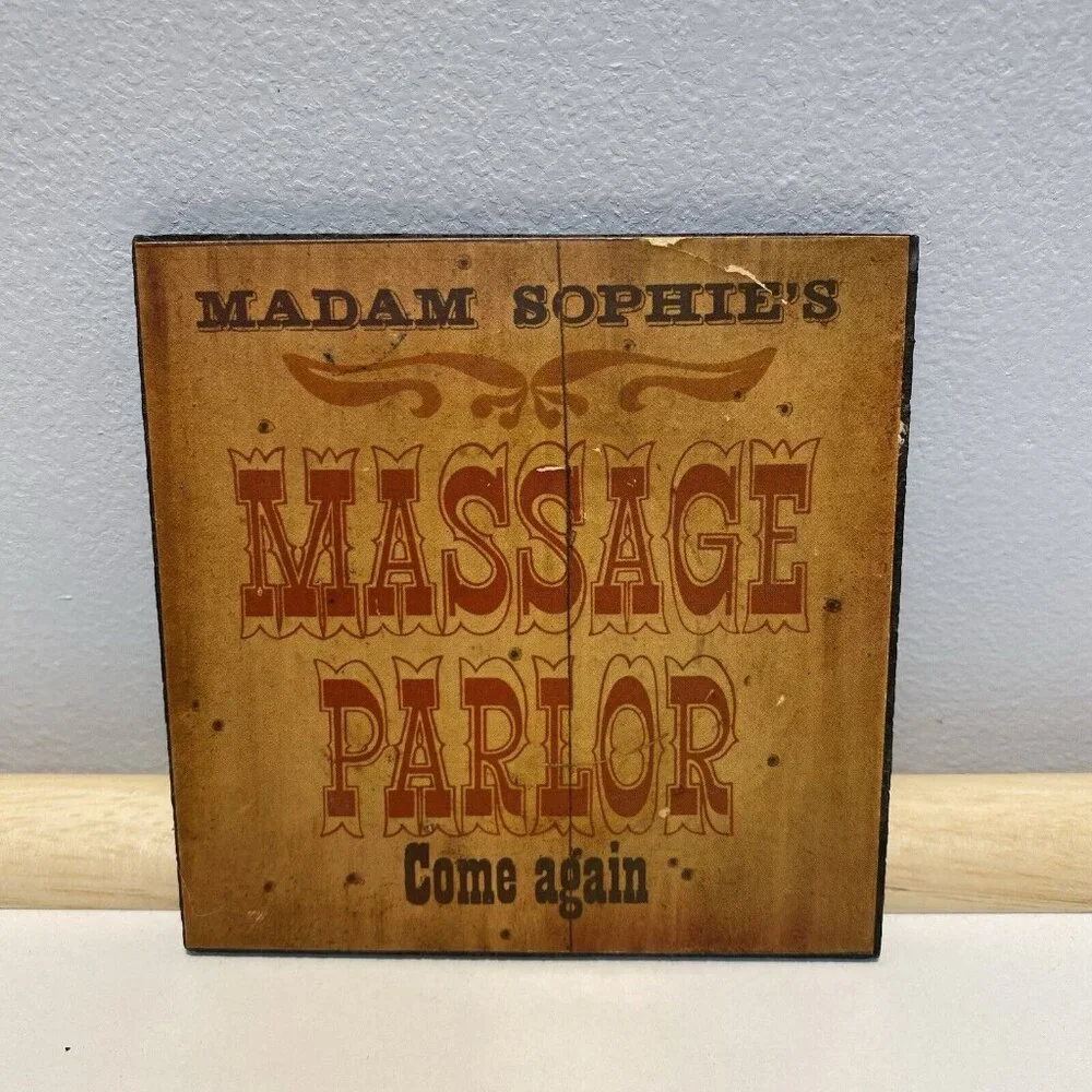 Vtg 70’s Retro Bar Coasters Humor Cocktail Beer Drinking MCM Man Cave Lot of 4